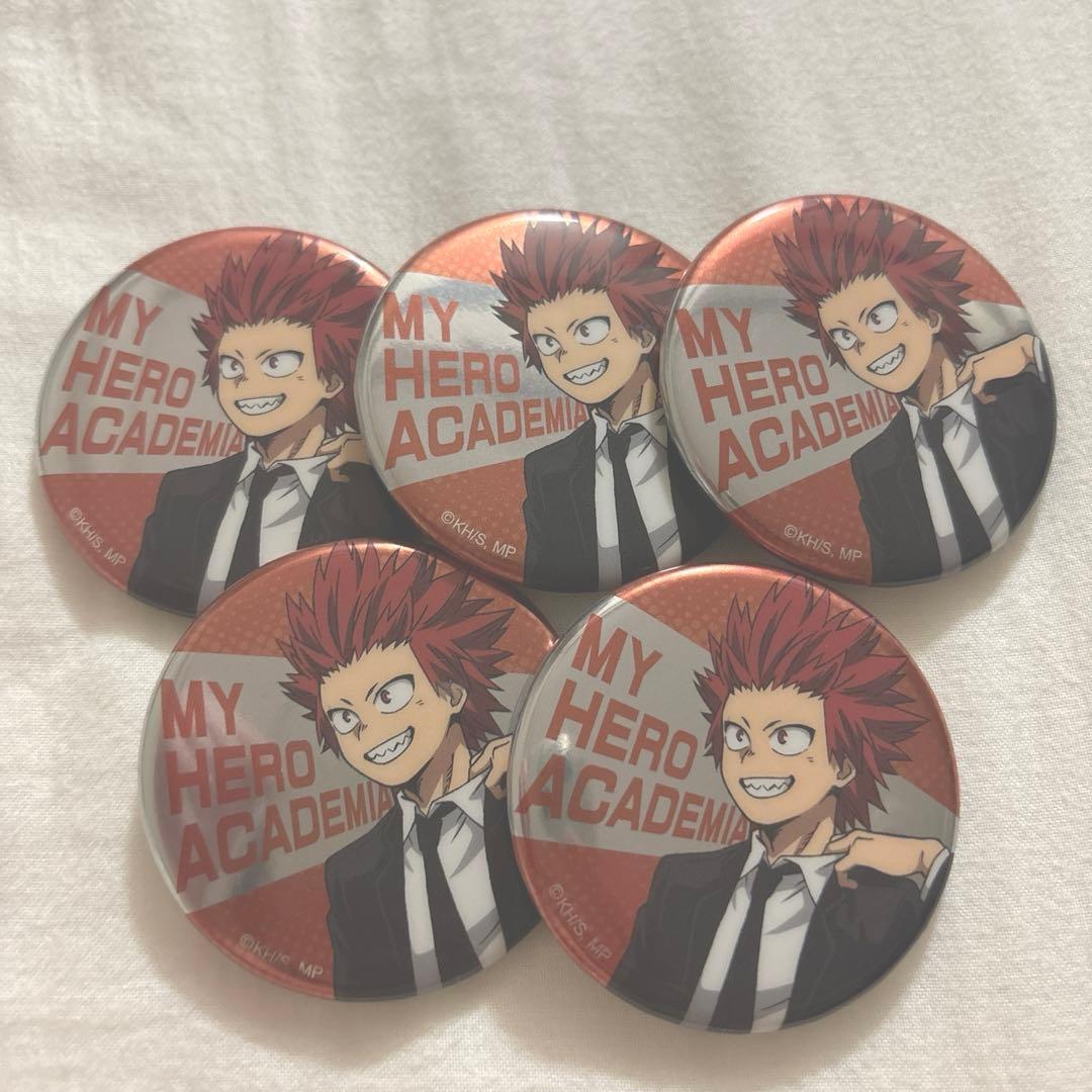 切島鋭児郎缶バッジスーツ