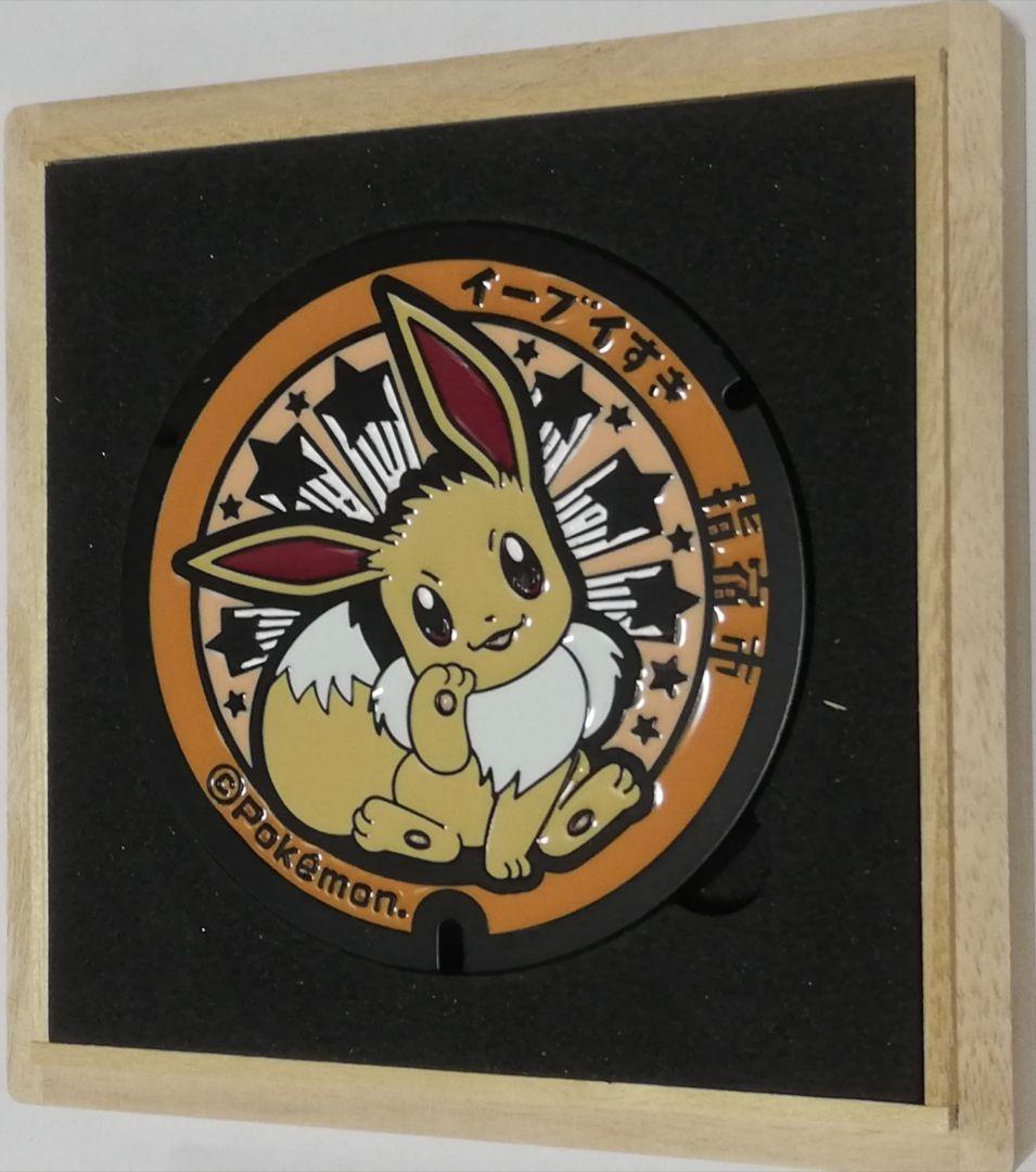 ポケモン ポケふた イーブイ 鹿児島県 指宿市 小さいマンホール マンホール