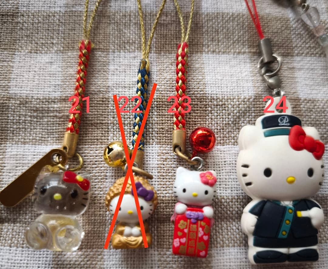 ご当地キティ　ストラップ