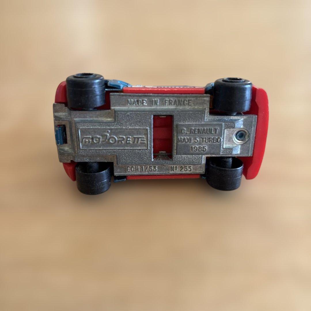 Renault 5 Turbo Philips ミニカー 1985年製