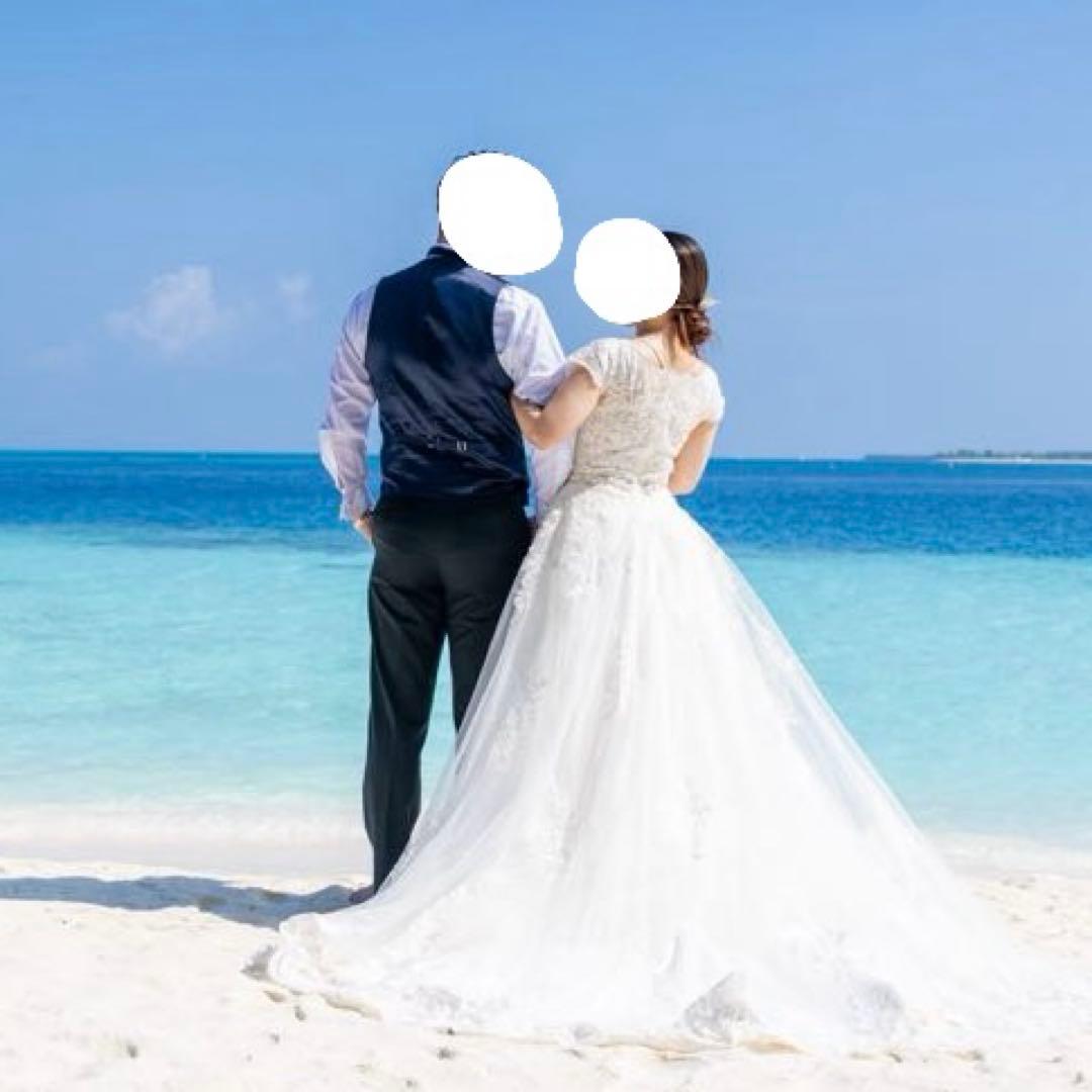 ウエディングドレス 前撮り レース