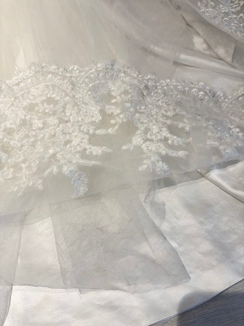 ウエディングドレス 前撮り レース