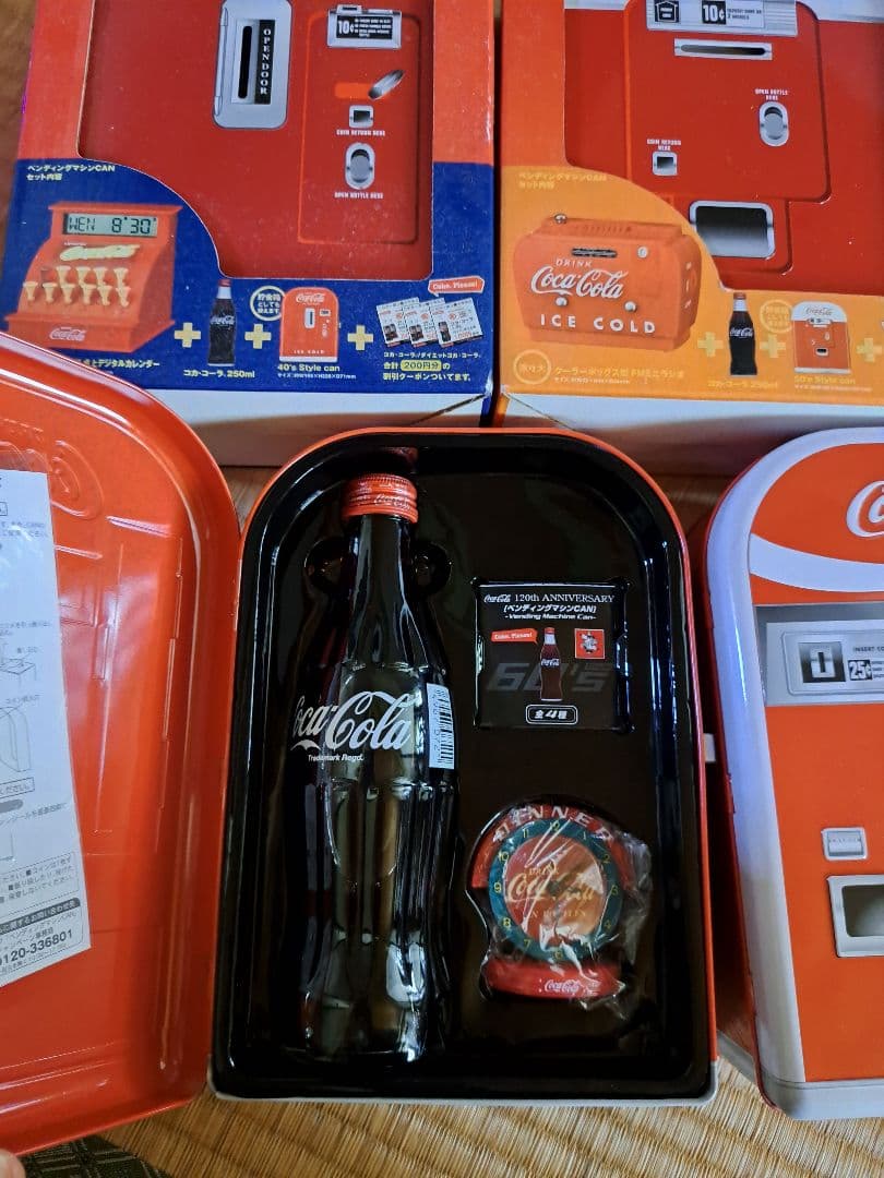 コカ・コーラ　120周年記念　ベンディングマシンCAN ノベリティ 希少 レア