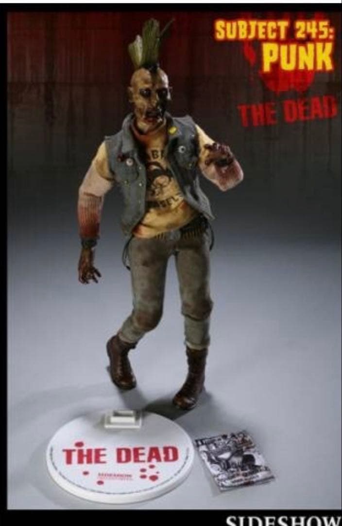バイオハザード　サイドショウ　フィギュア Punk パンク ゾンビ