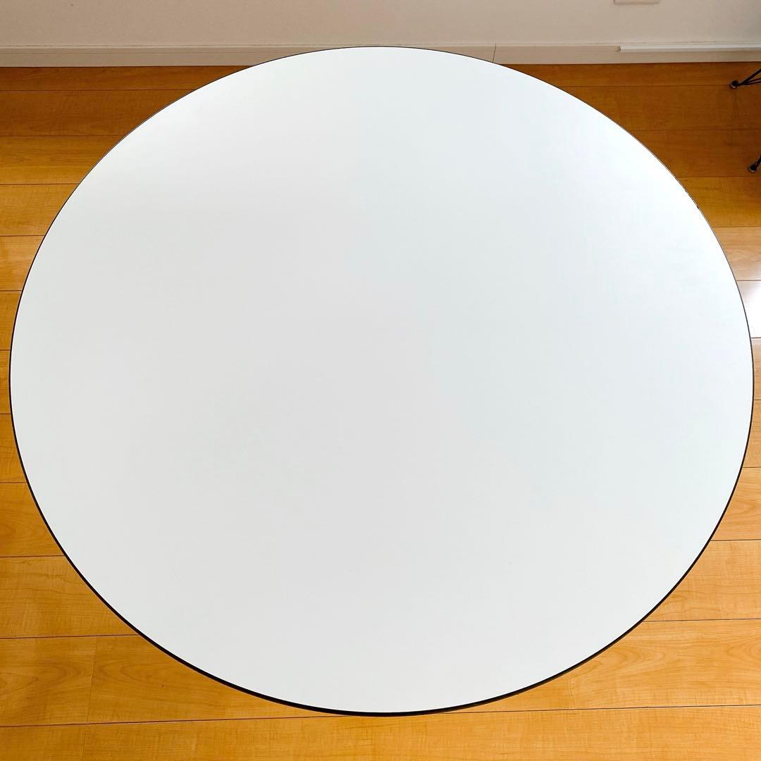 【送料込】ラウンドテーブル ミッドセンチュリー アイアン ダイニング