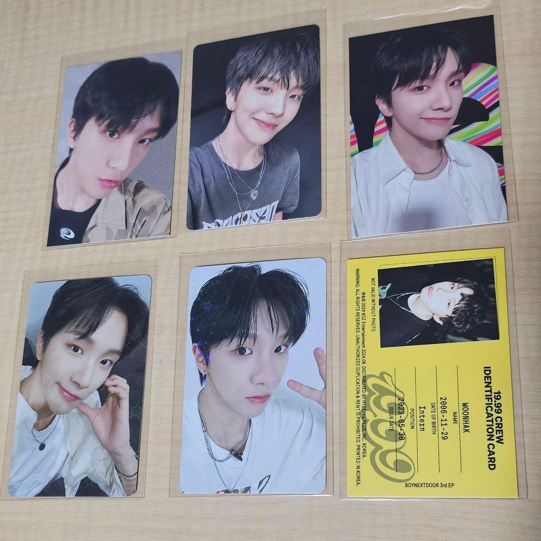 BOYNEXTDOOR ウナク 19.99 トレカ - メルカリ