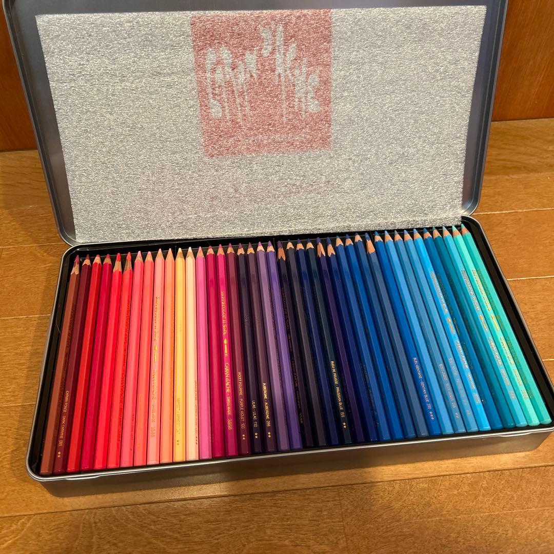 カランダッシュ スプラカラーソフト 水溶性色鉛筆120色セット - メルカリ