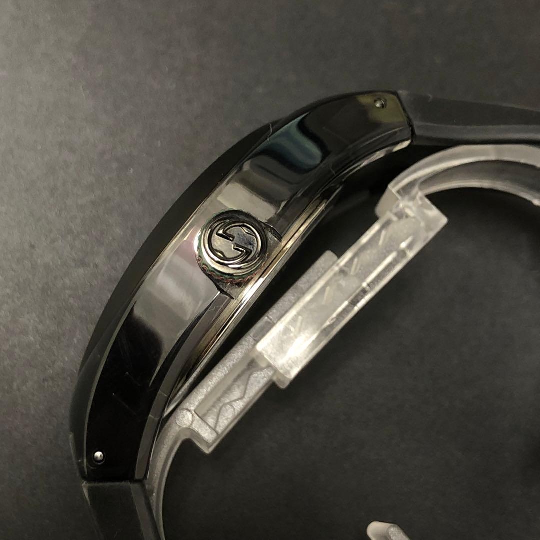 (C052309)GUCCI 137.1 腕時計 ラバーシェリーライン グッチ