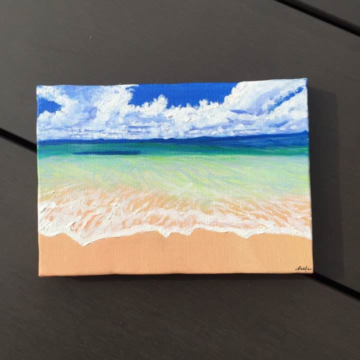 sea♡ハワイ♡ビーチ♡海の絵♡インテリア♡アート♡ロンハーマン