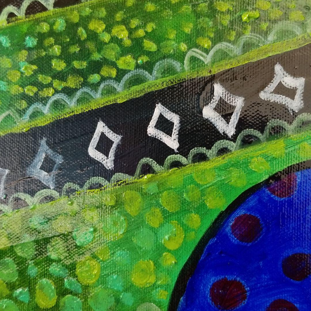 油絵 専用 カラフルになったやんちゃねこ