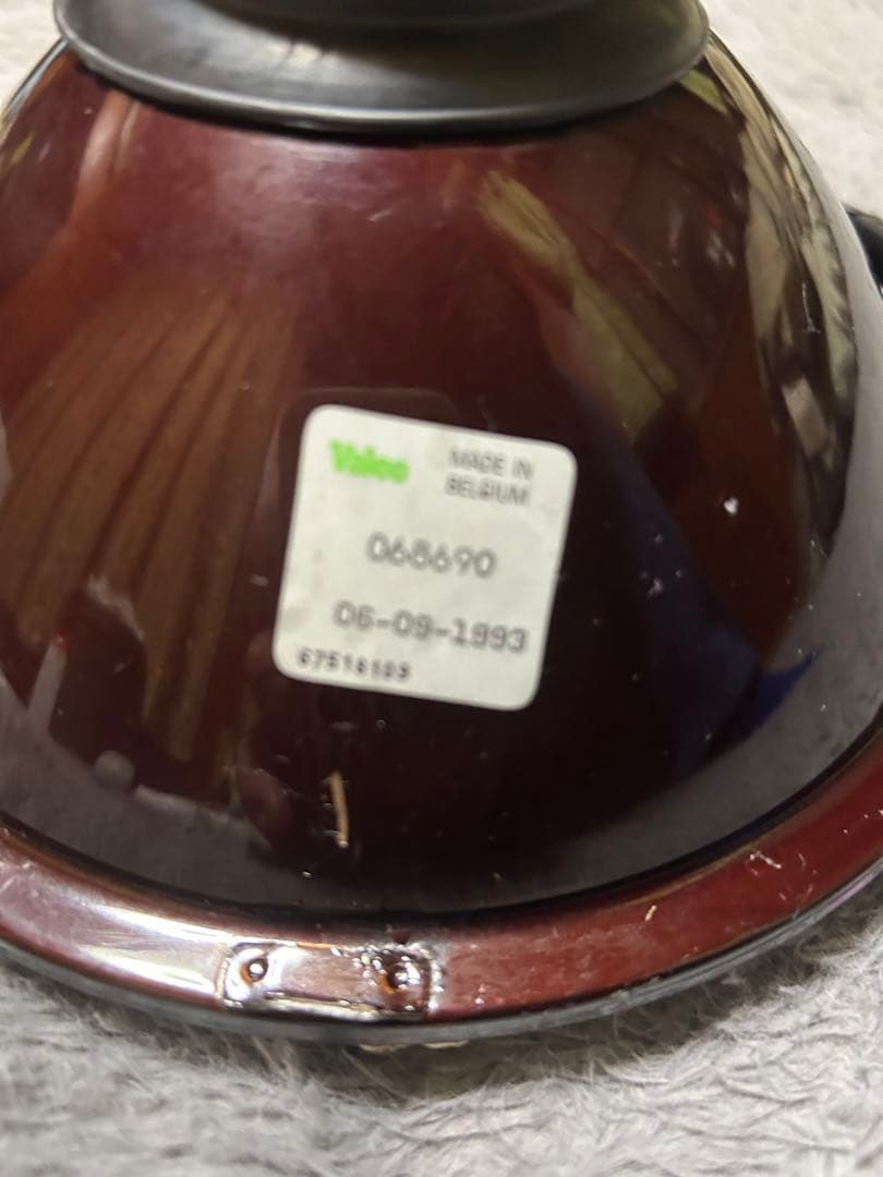 シビエ CIBIE 180mm当時物 スーパーオスカー凹み。 画像が全てです