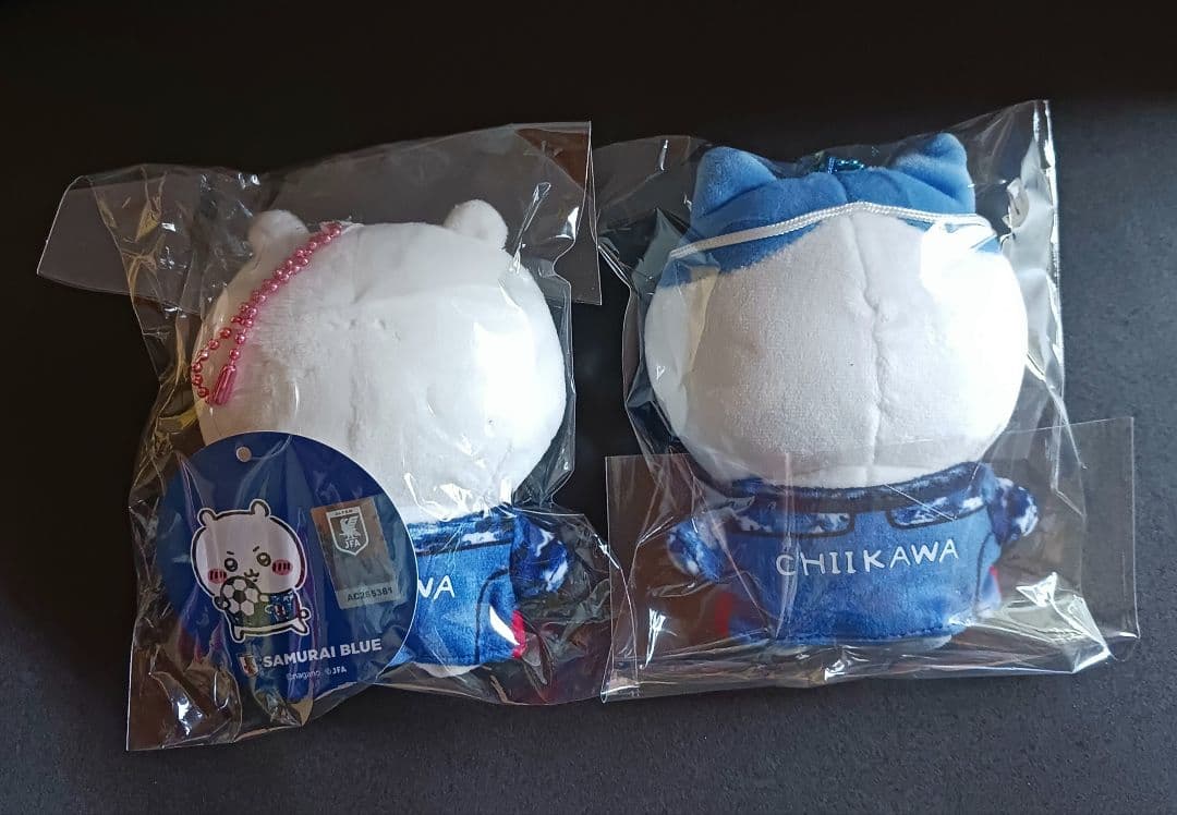 本日のみ値下げ■２点セット■ちいかわ　ハチワレ　日本代表　マスコット　サッカー
