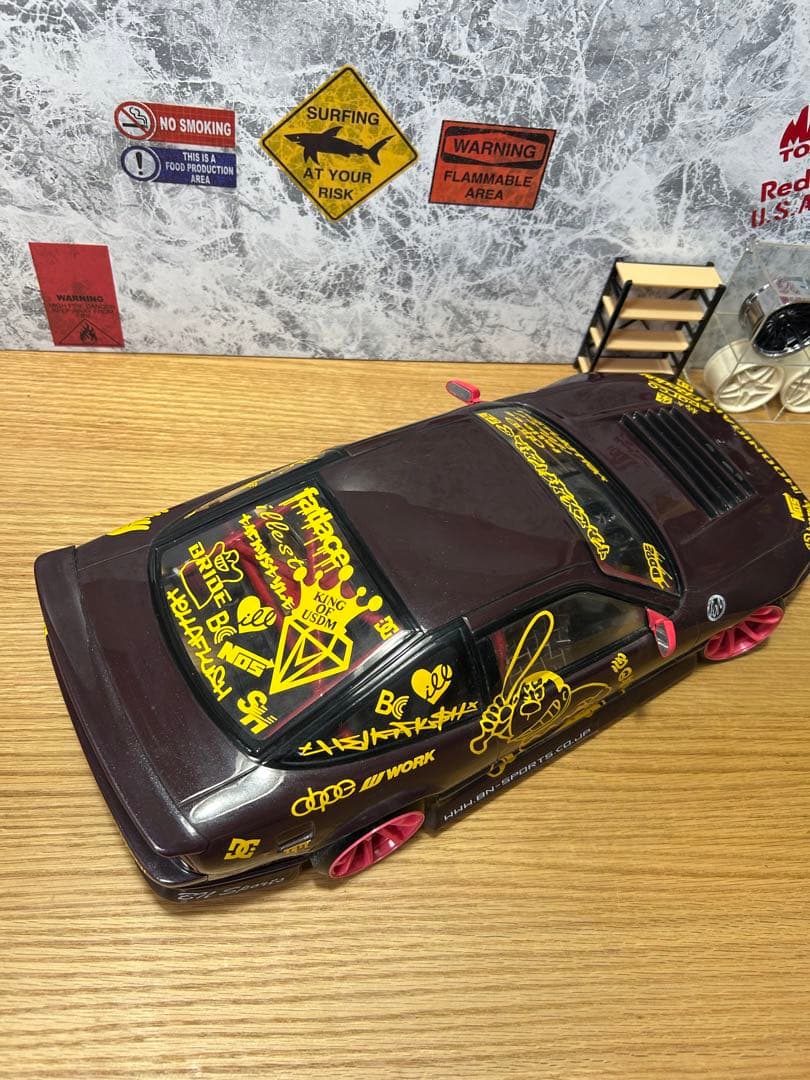 パンドラ180SX シルエイティ　ラジコンボディ