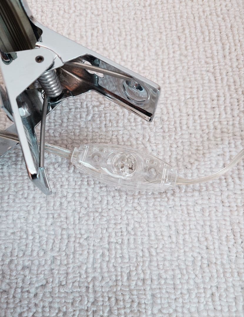 LEDスポットライト1W×15素子 レディオクリップL付き アクアプラネット