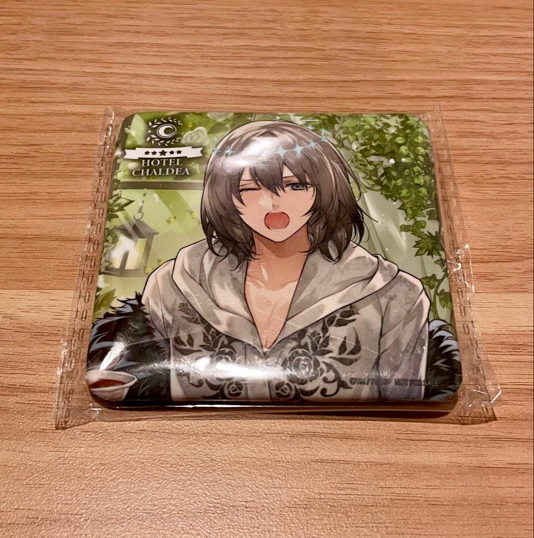 FGO ホテル カルデア イケプリ 宿泊者限定 スクエア缶バッジ オベロン