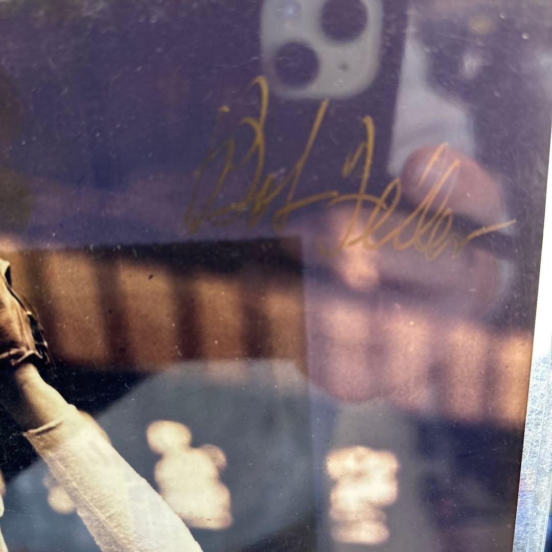 【SALE】MLB ボブ・フェラーサイン入り写真