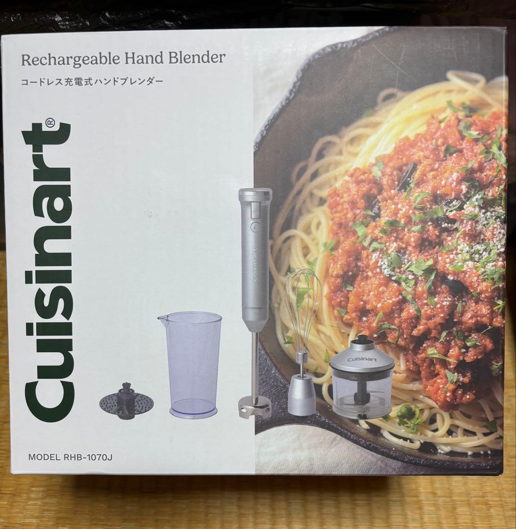クイジナート　コードレス　充電式　ハンドブレンダー　RHB-1070J