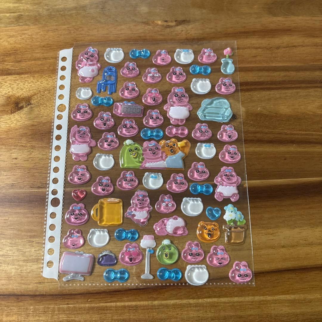 シール帳 完成品 おまけ付き