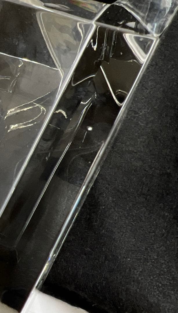 バカラ アーキテクチャー花瓶 共箱 高さ23.8㎝ 東Y7-1209☆1Fトニヒ