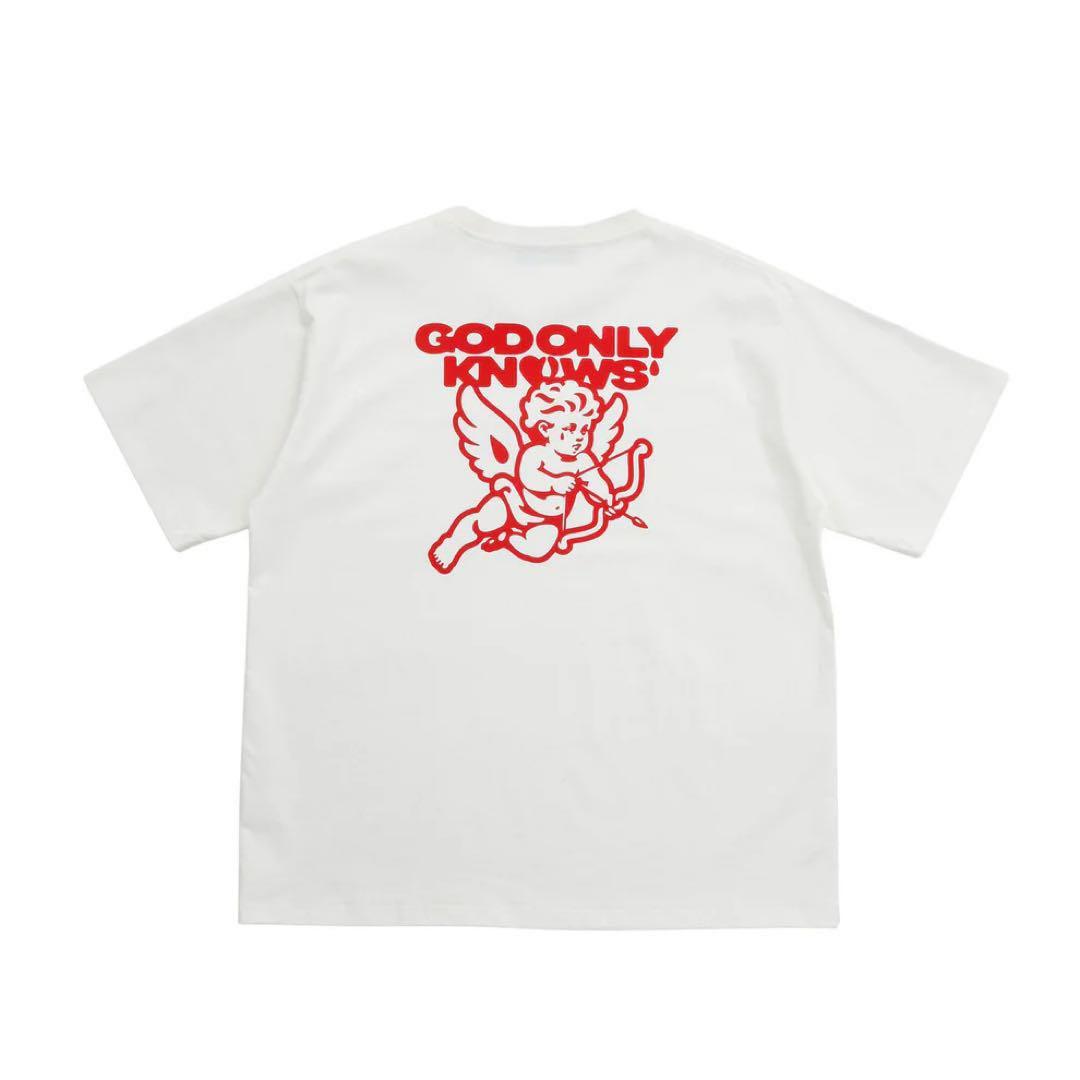 GOD ONLY KNOWS ANGEL Tシャツ ホワイト Sサイズ 岩田剛典 - メルカリ