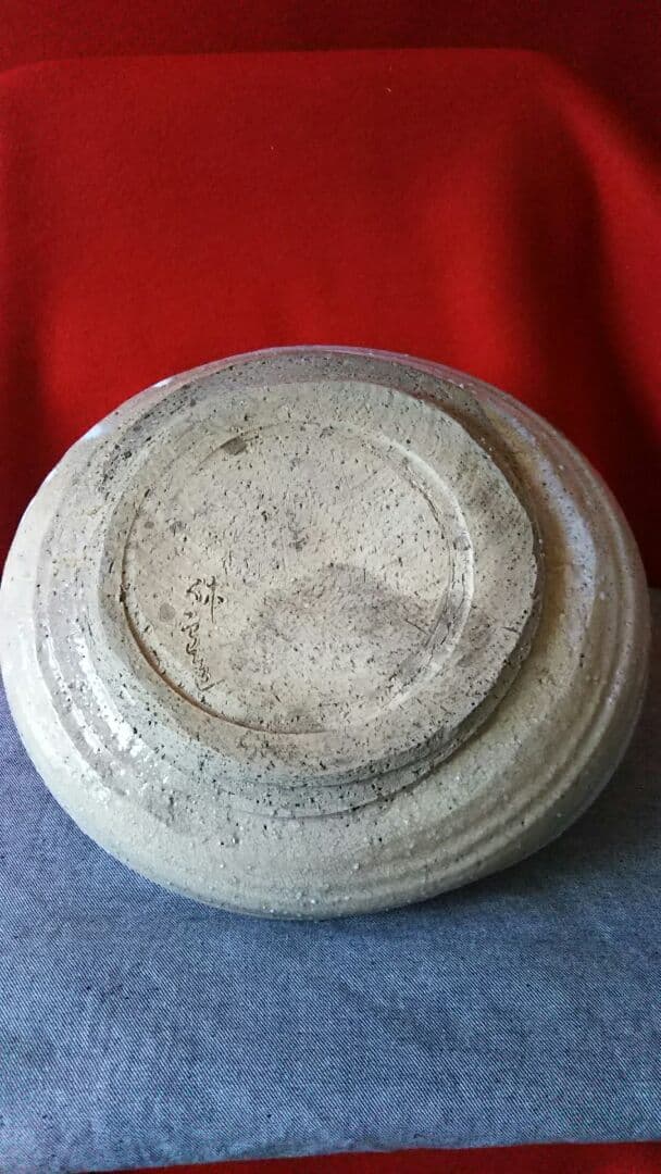 中国古美術✦内府紋 白釉 浮雕 双面龍紋 抱月扁瓶✦置物・書道品