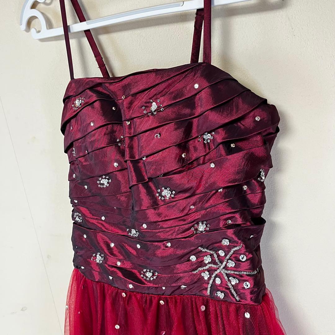 DRESS ROOM AMI ワインレッド ロングドレス 演奏会