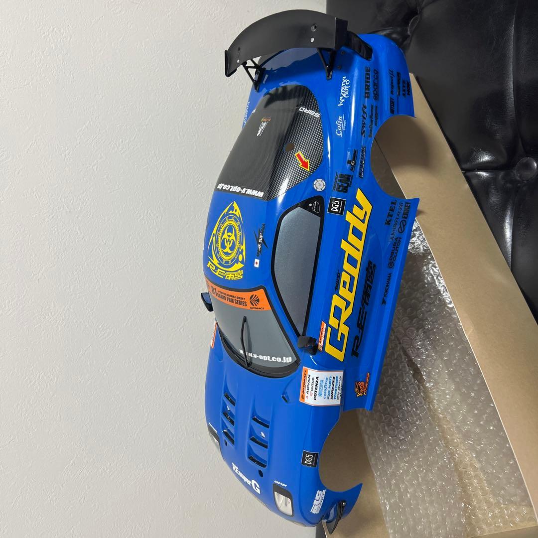 1/10　ラジコンボディ　RX-7　RE雨宮　電飾付き