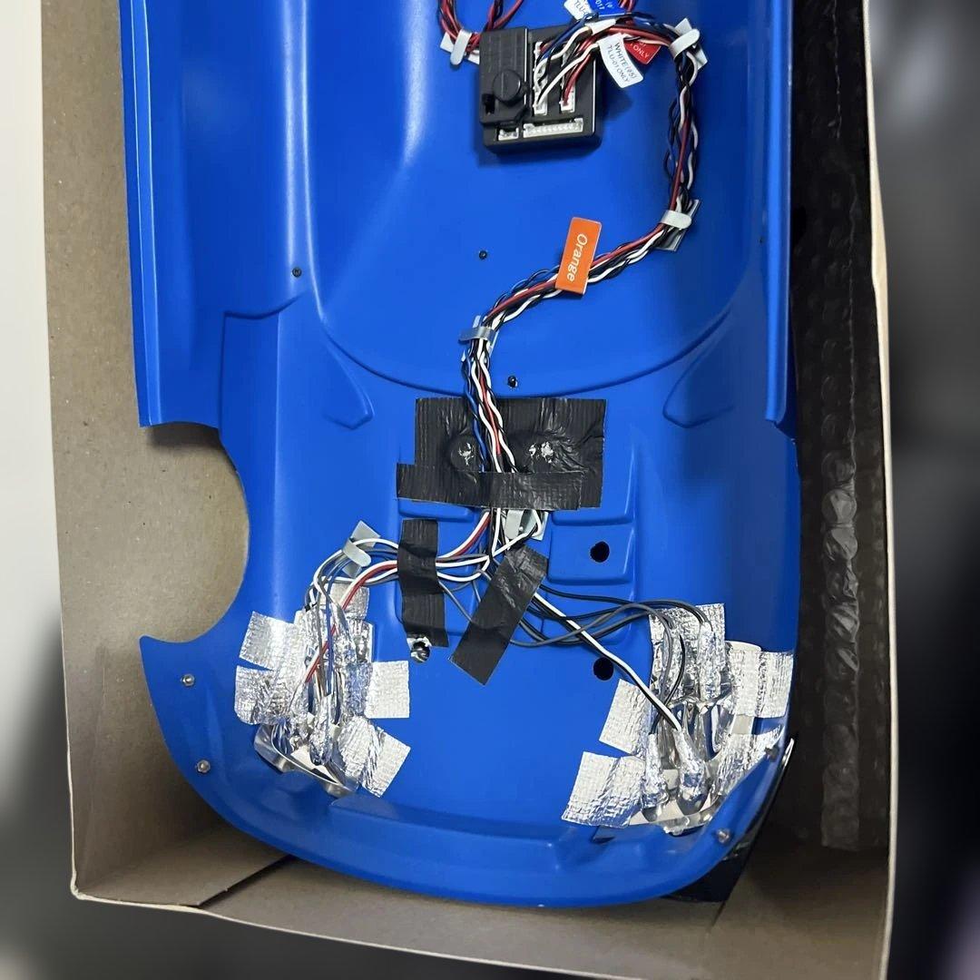 1/10　ラジコンボディ　RX-7　RE雨宮　電飾付き