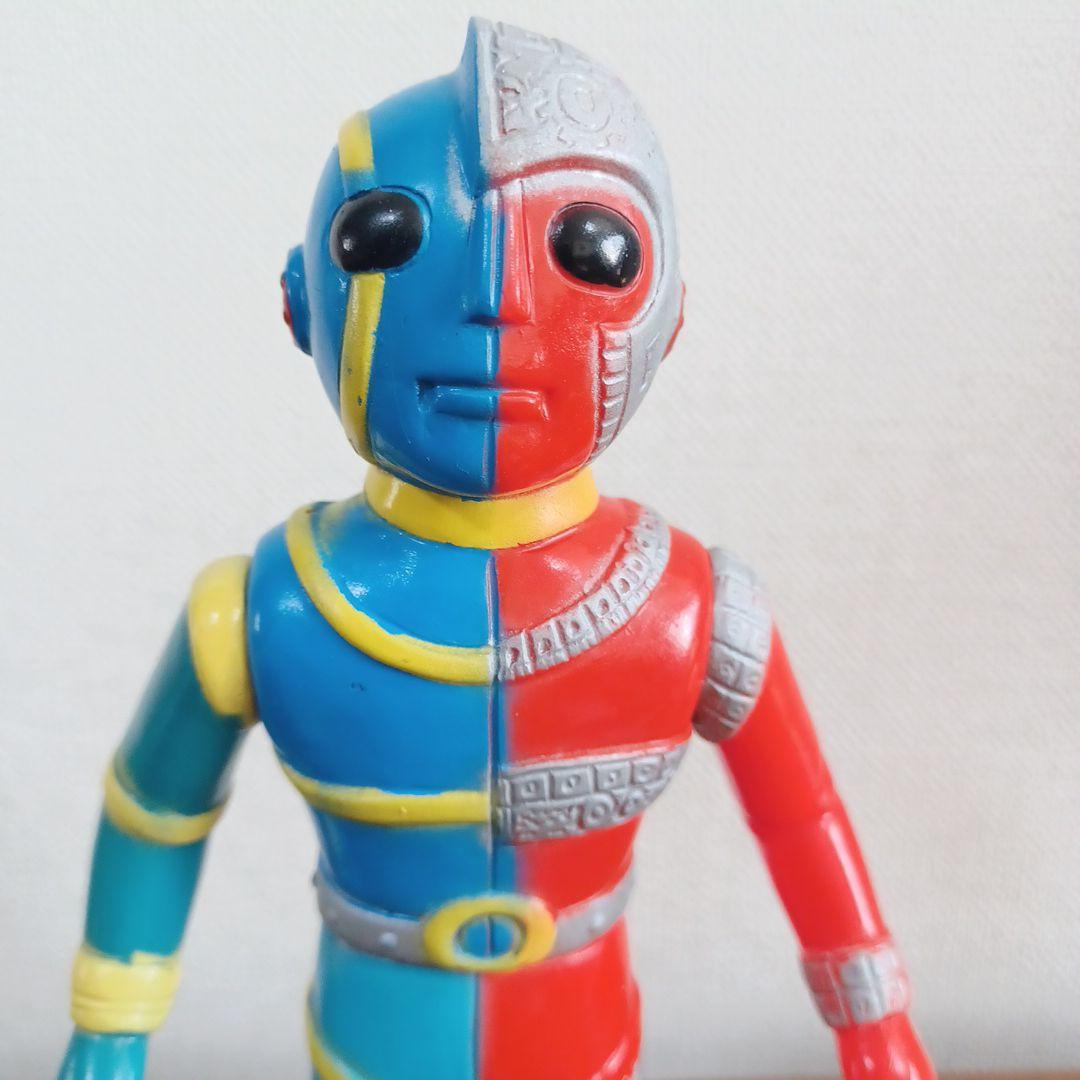 当時物　タカトク製「人造人間キカイダー」希少ソフビフィギュア