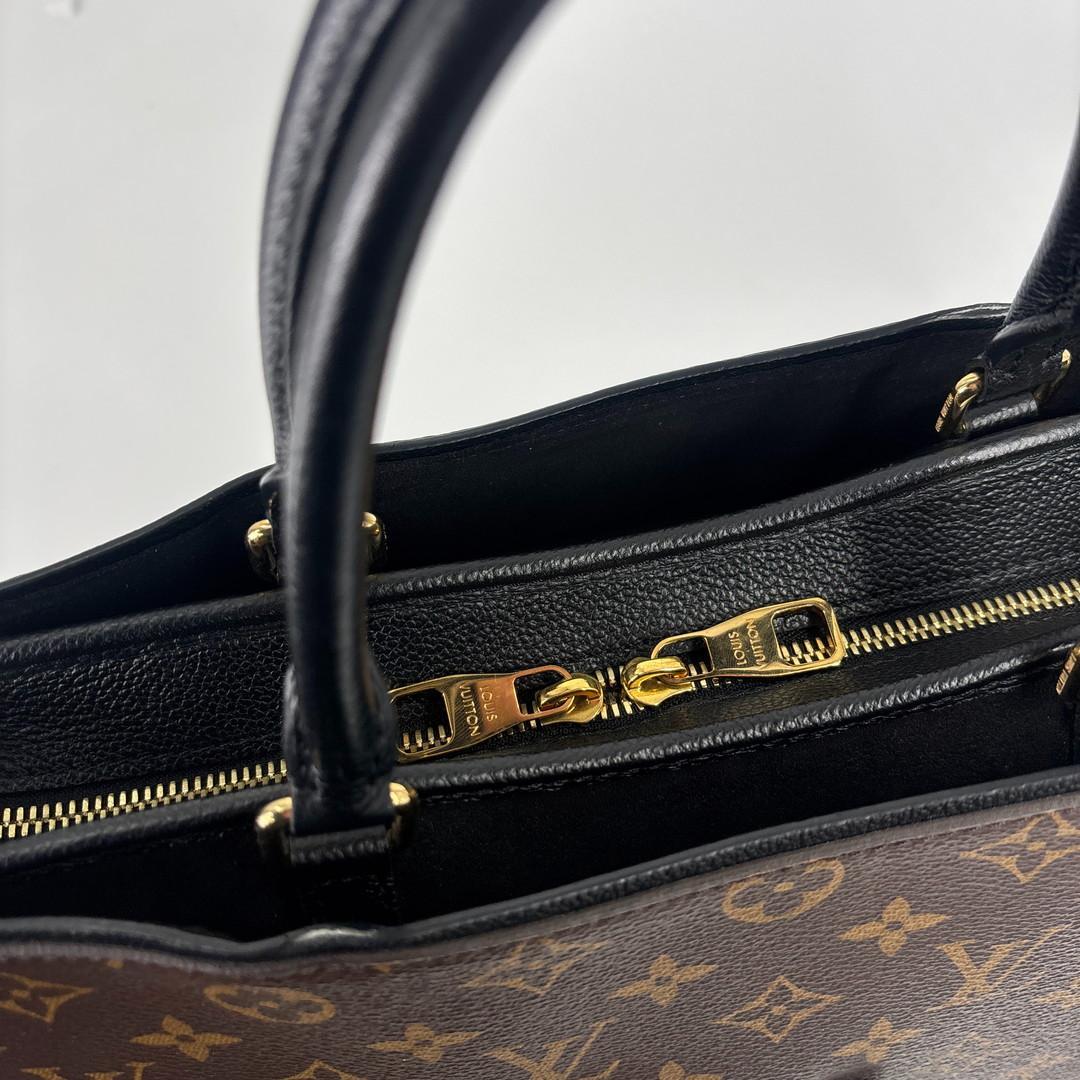 新品同様 ルイヴィトン ポパンクールMM モノグラム マカサー ハンドバッグ