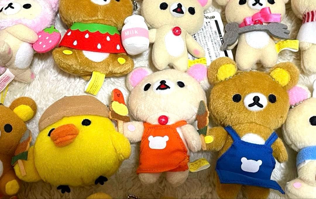 リラックマ コリラックマ キイロイトリ レア 平成 マスコット キーチェーン