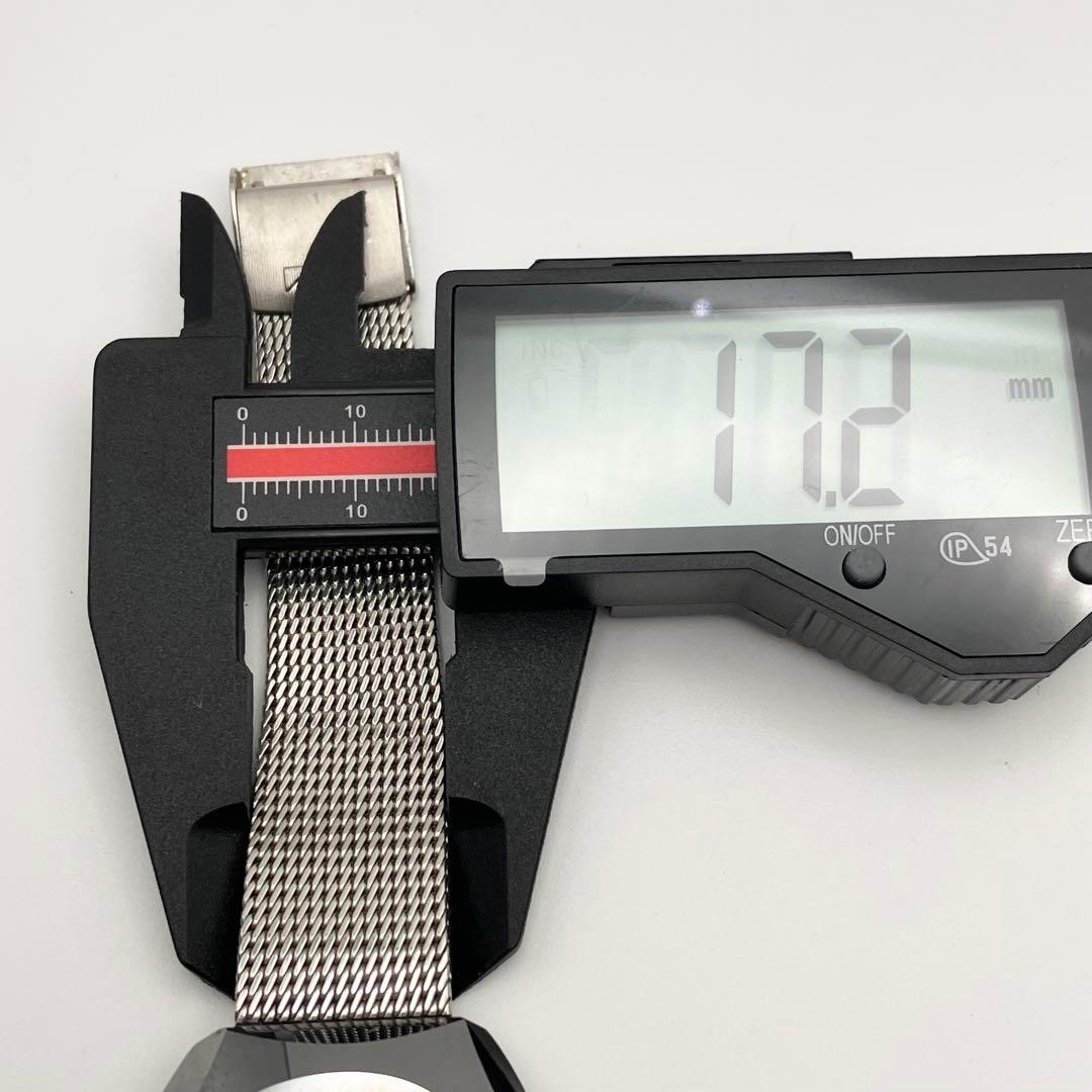 美品稼働品　テクノス タイガーボラゾン カットガラス 自動巻き　腕時計　メンズ