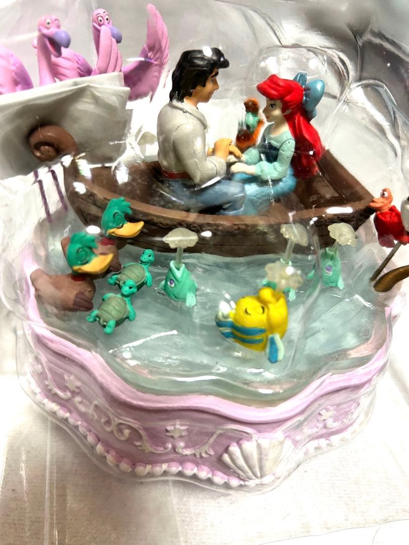 アリエル エリック フィギュア LED ライト リトルマーメイド