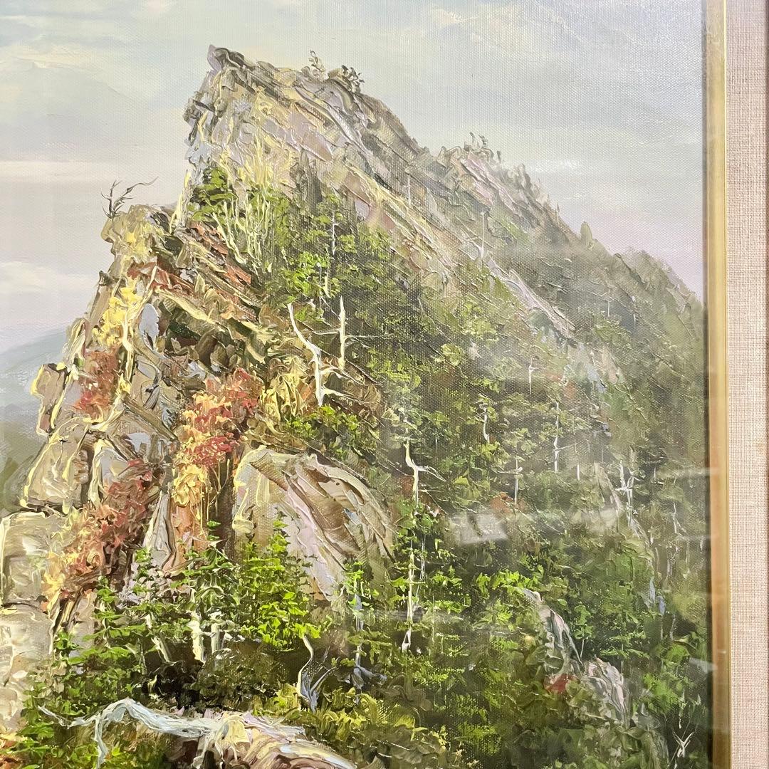 【値下げOK】中野治郎 油絵 肉筆画 額装 絵画