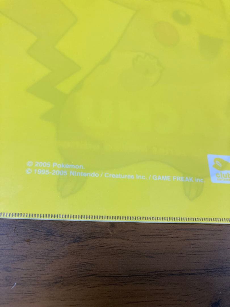 club nintendo クリアファイル　ピカチュウ　ミュウ　レックウザ　美品