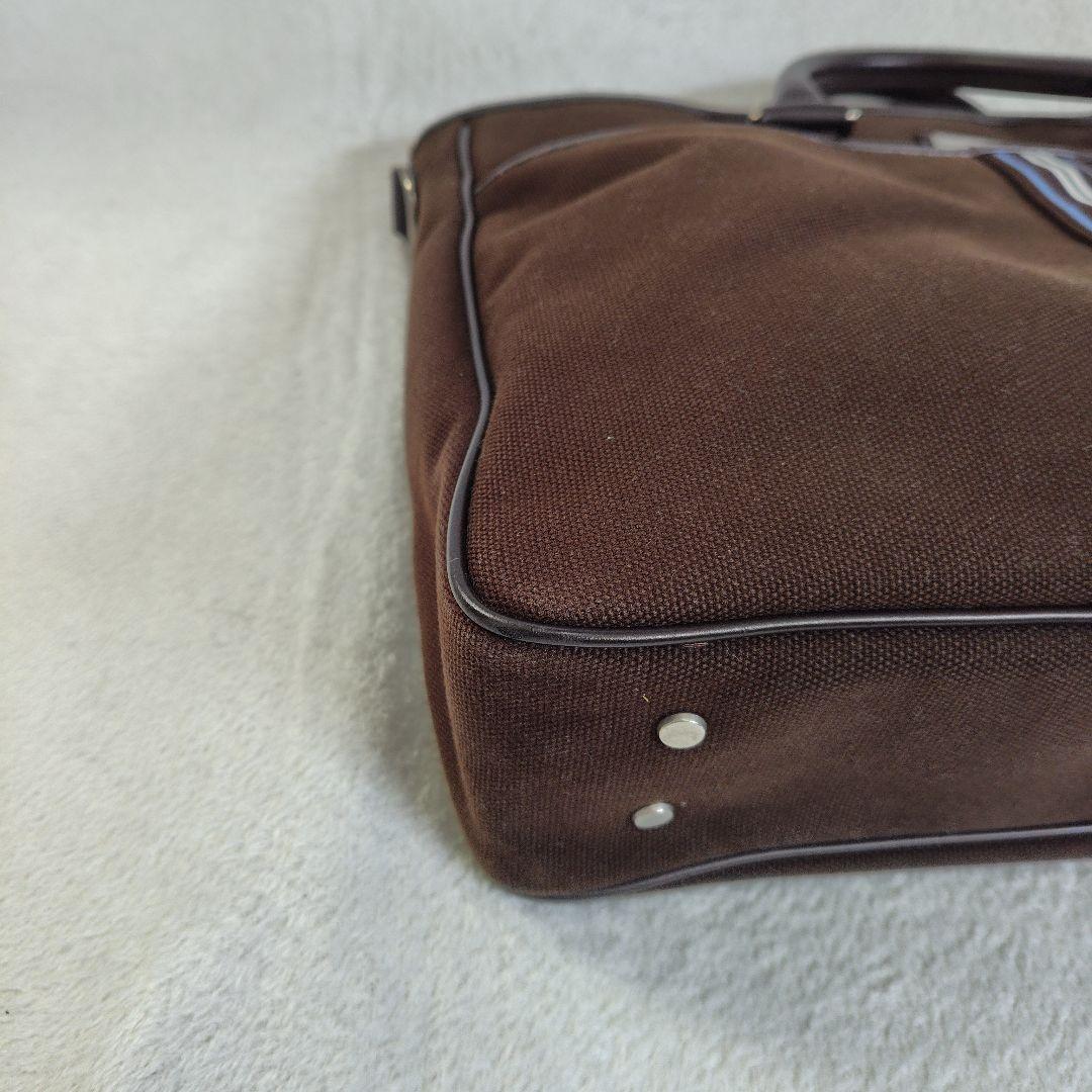 極美品　2way　バーバリーブラックレーベル　ビジネスバッグ　マルチストライプ