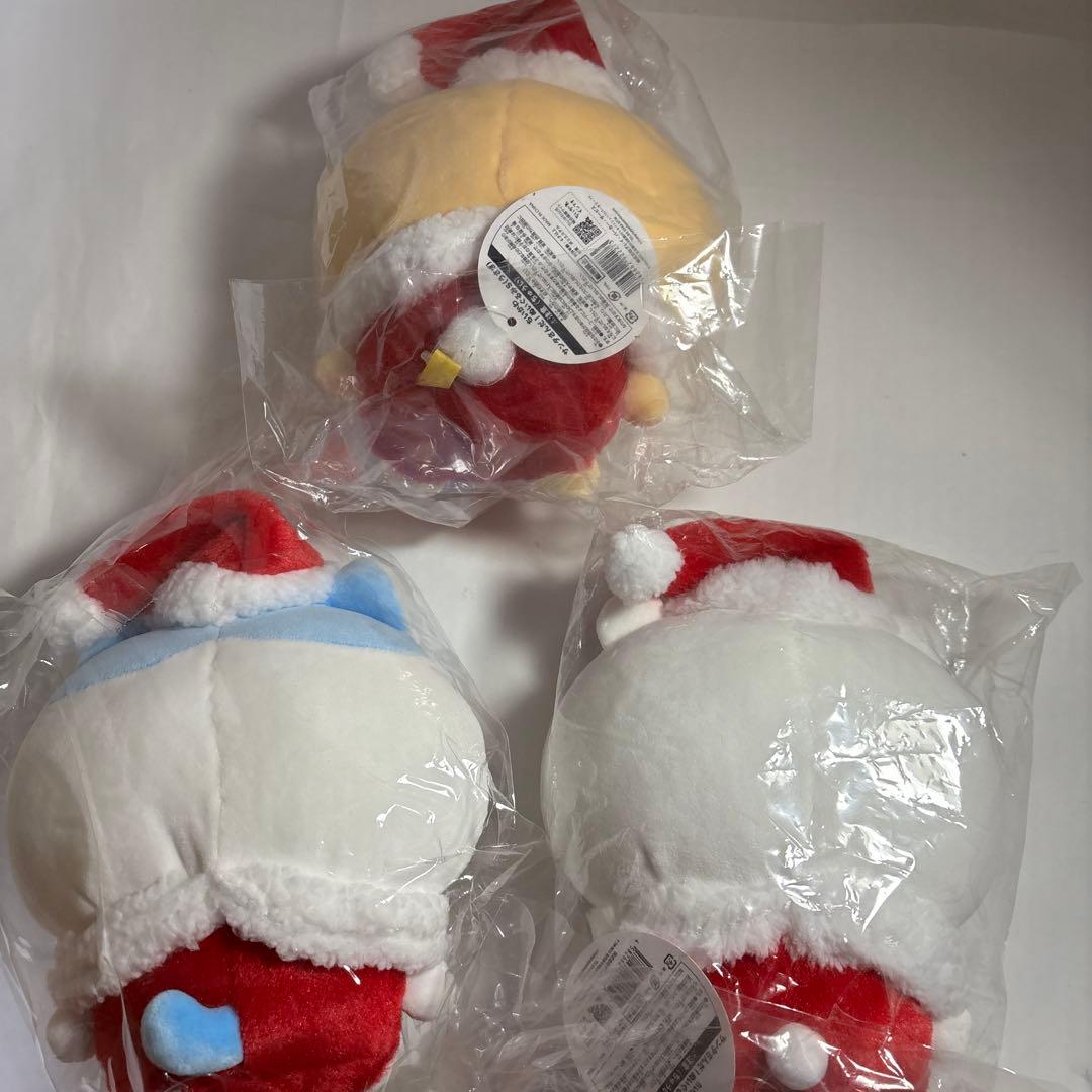 新品・正規品　ちいかわ　サンタさんだ！　ぬいぐるみ　S　クリスマス　3点セット