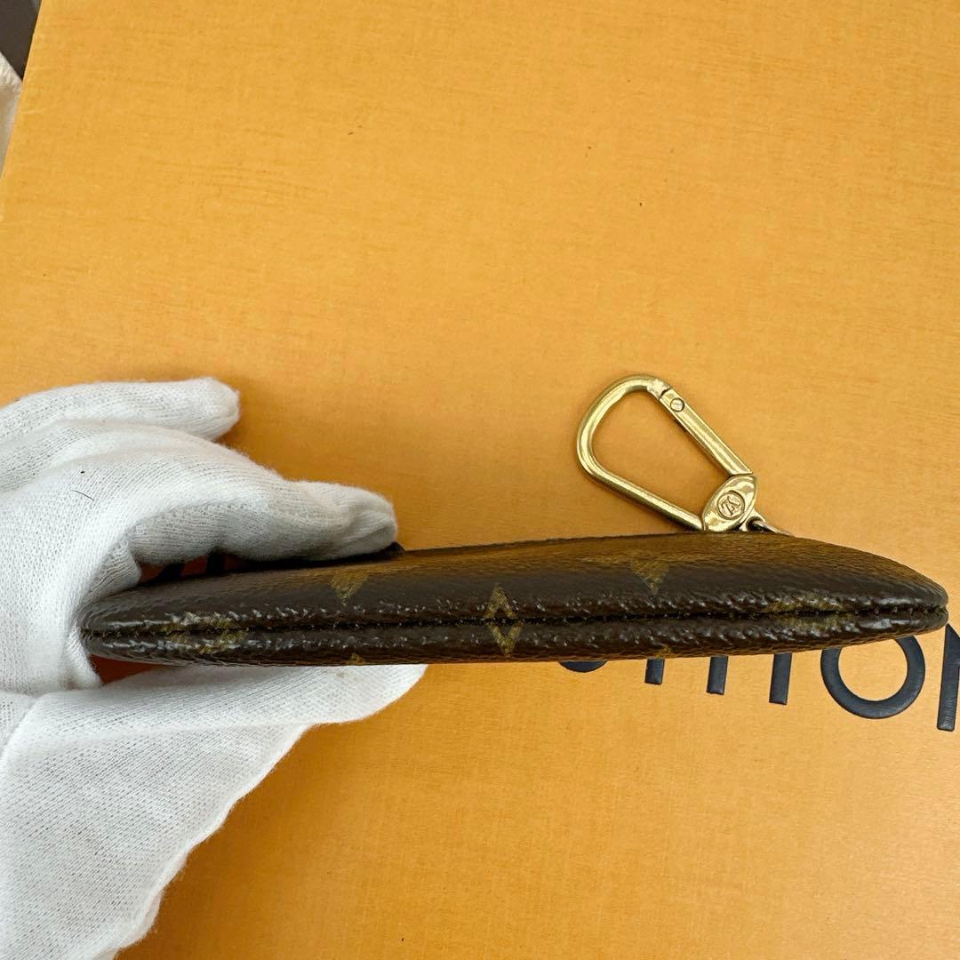 箱保存袋付　ルイヴィトン　モノグラム　ポシェットクレ　キーケース