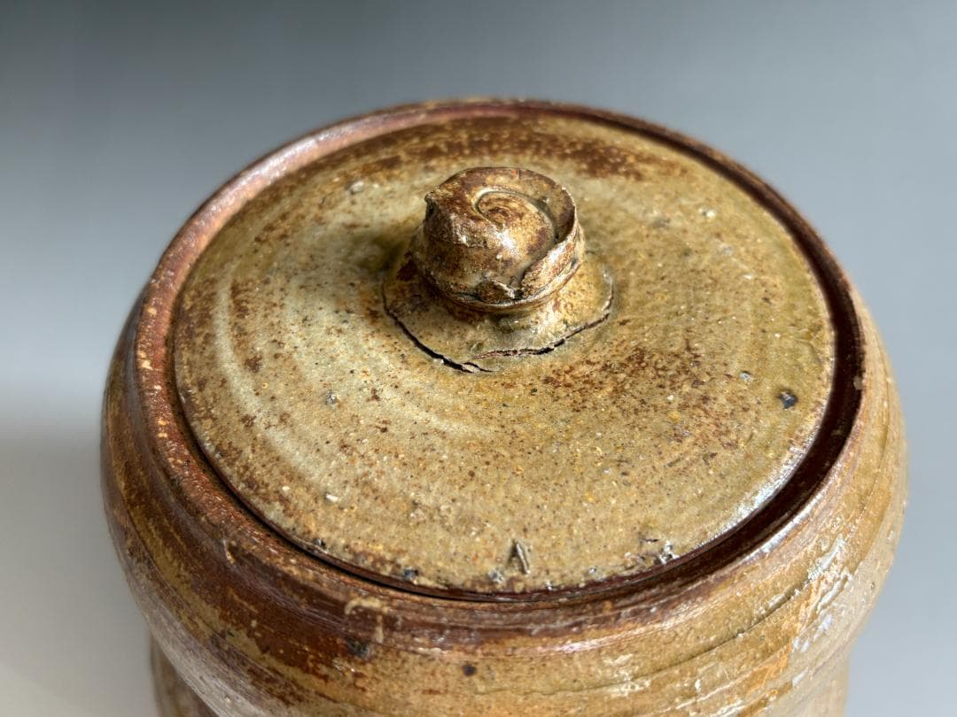 11代長岡空権 楽山焼 水指 茶道具 出雲焼 水指 11代