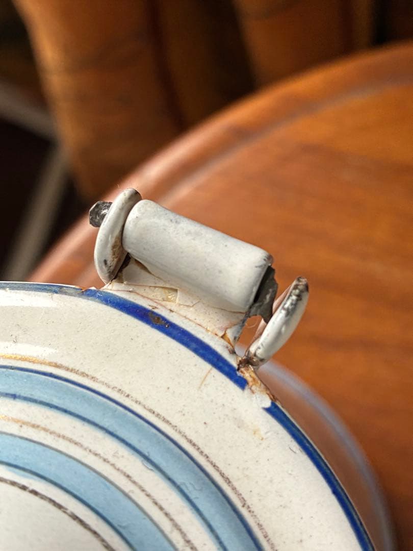 フランス アンティーク ホーロー ポット ショコラティエール