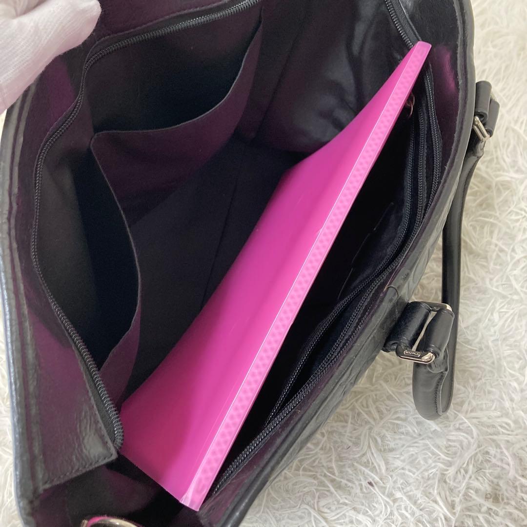 COACH✨2way ビジネスバッグ　オールレザーA4PC シグネチャー