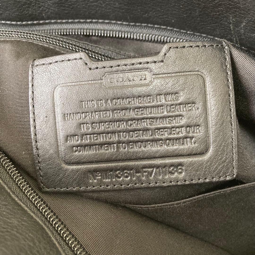 COACH✨2way ビジネスバッグ　オールレザーA4PC シグネチャー