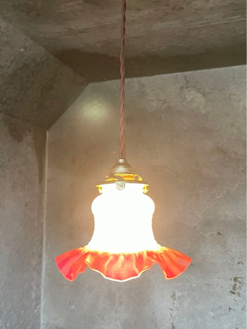 gー5.フランスアンティーク 吊り下げ ライト ソケット ランプ 店舗