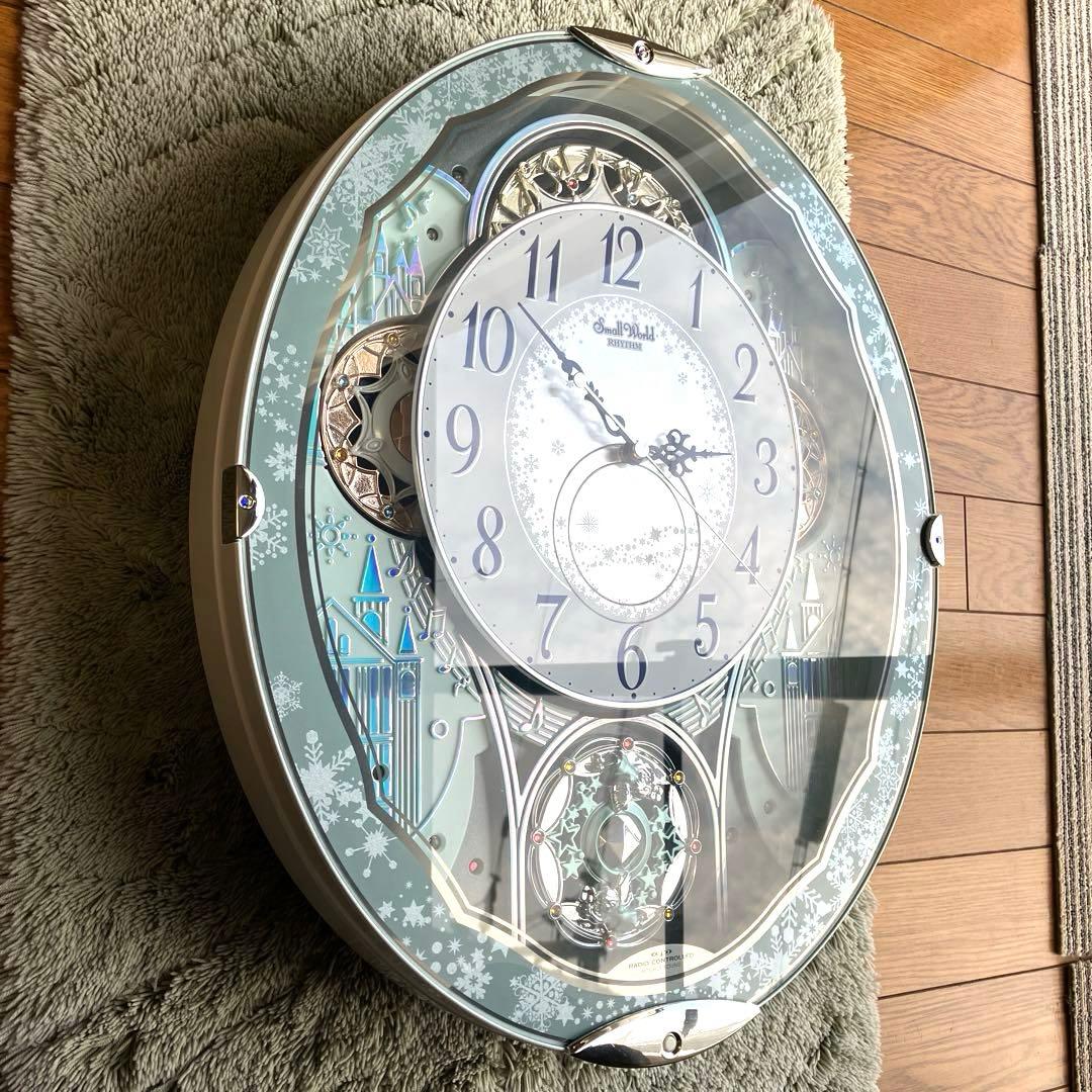 壁掛け時計　Small Worldからくり時計　スモールワ－ルド4MN 537