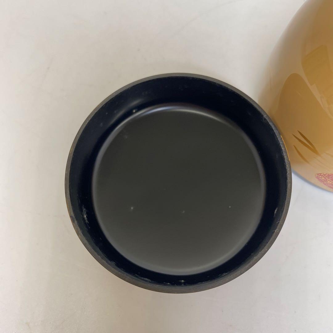 ☆茶3 倉山直彦 海松貝 中棗 幅約6.7㎝ 共箱 東