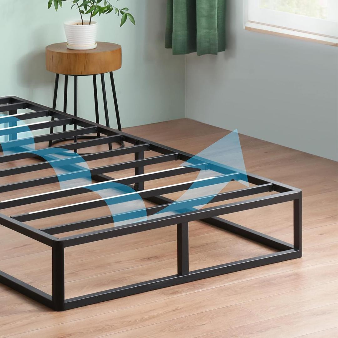 オリースリープ(Olee Sleep) メタルベッドフレーム ブラック シングル