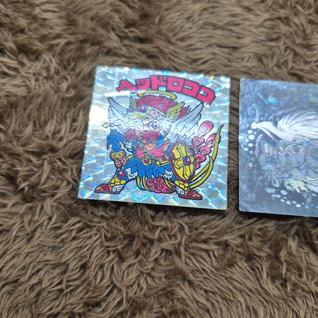 旧ビックリマンシール 第9弾ヘッド ヘッドロココ 正扇 ホロ