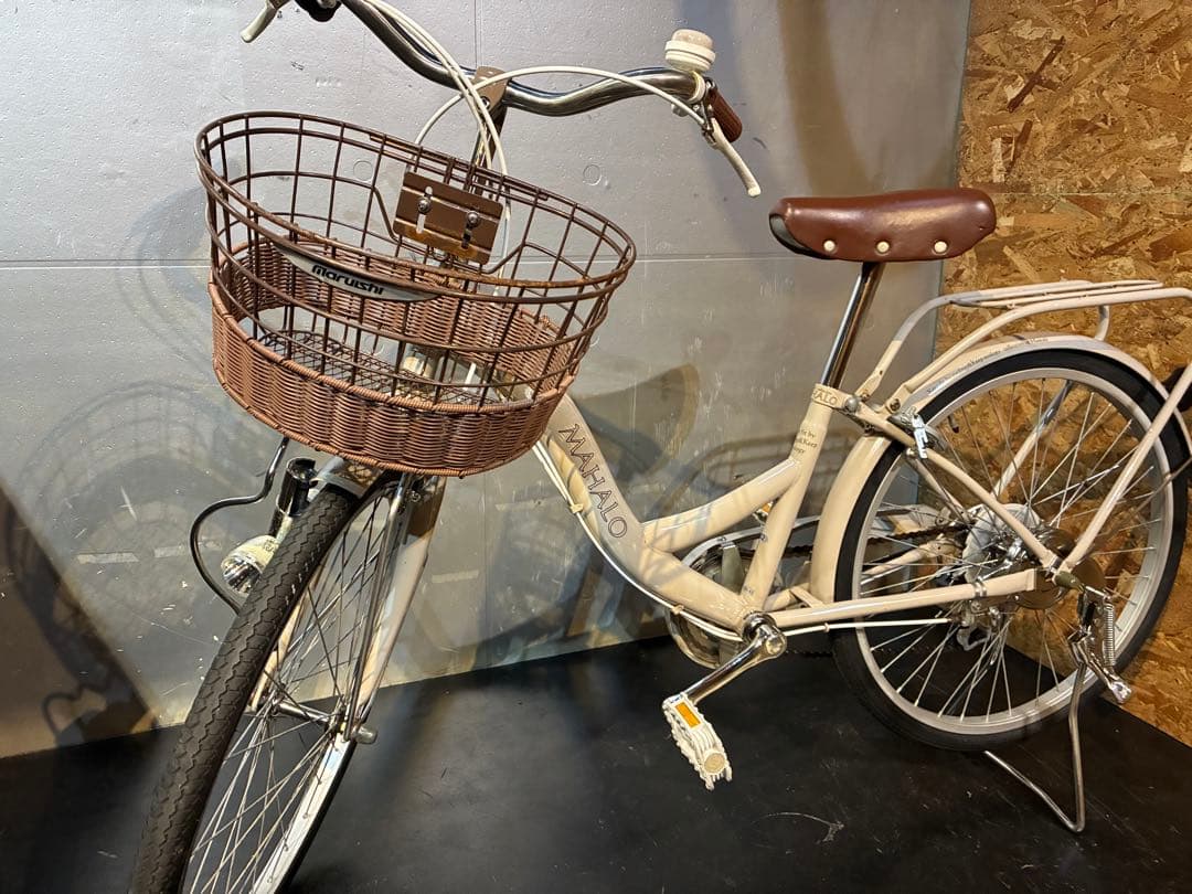 H21 【大阪堺市/取引】中古子ども車 丸石サイクル MAHALO 22インチ