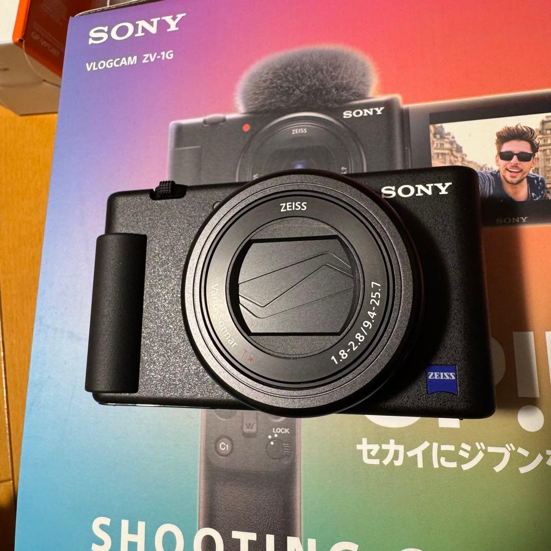 【極美品】 完品 VLOGCAM ZV-1G シューティンググリップキット