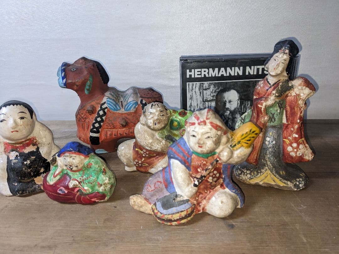 大正時代 土人形 郷土玩具 伝統工芸品 相良人形